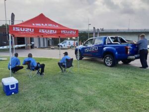 CMH Isuzu Umhlanga- Isuzu KB300 Blue Display