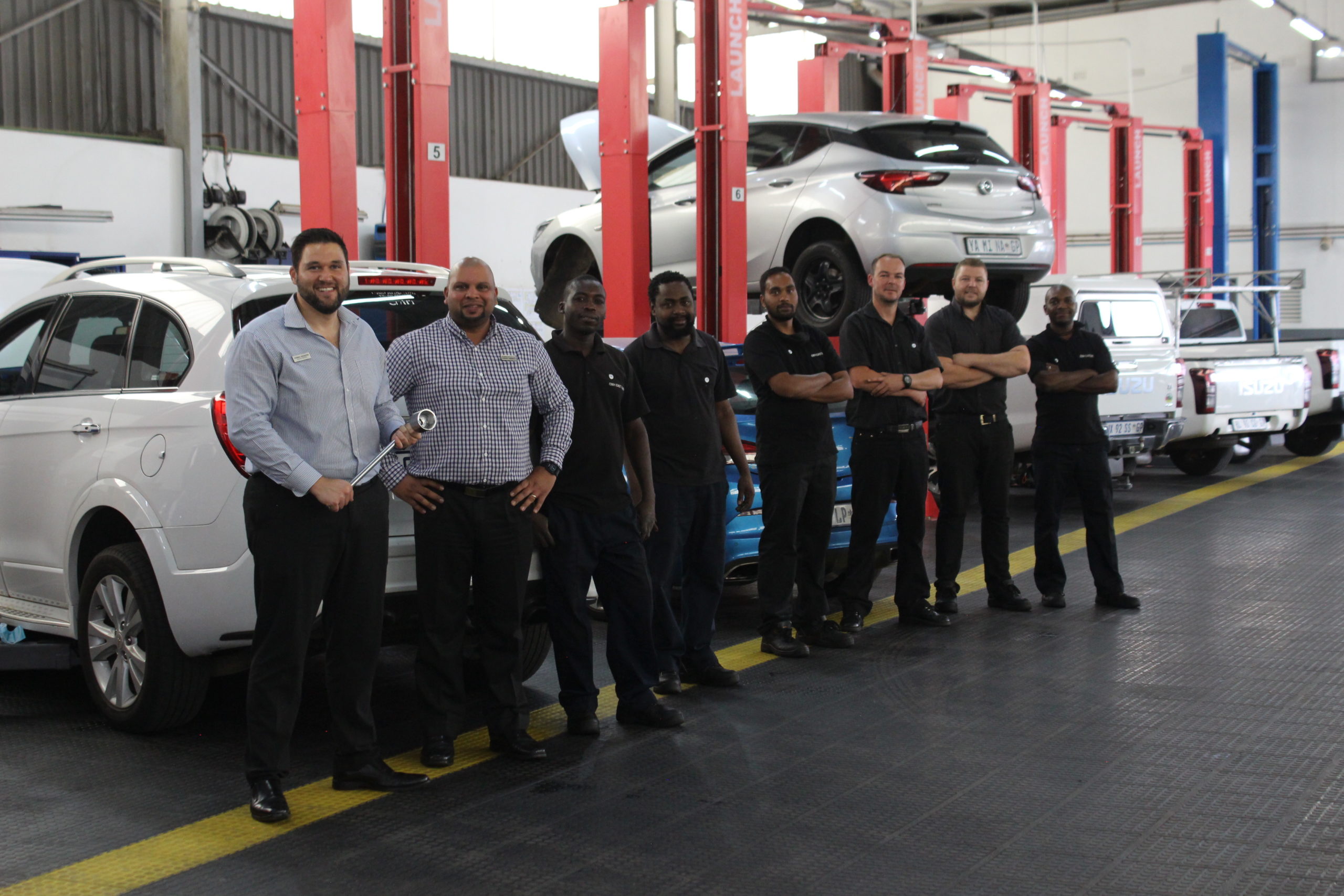 CMH Isuzu East Rand Workshop Department