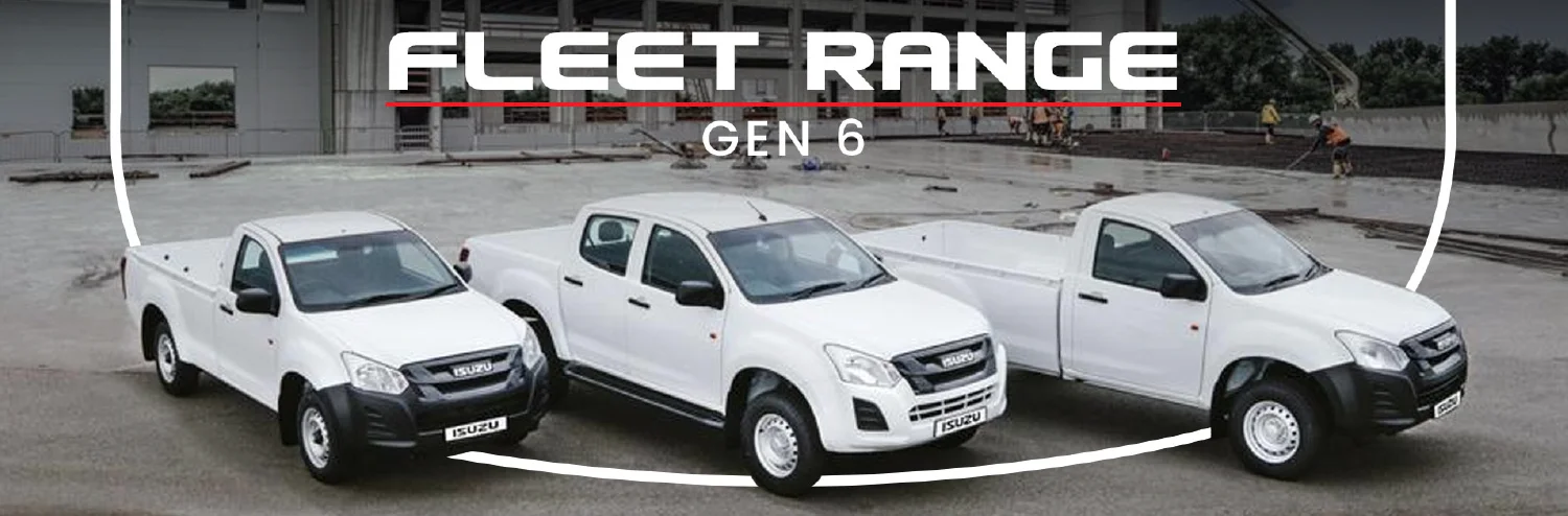 isuzu fleet range image slider