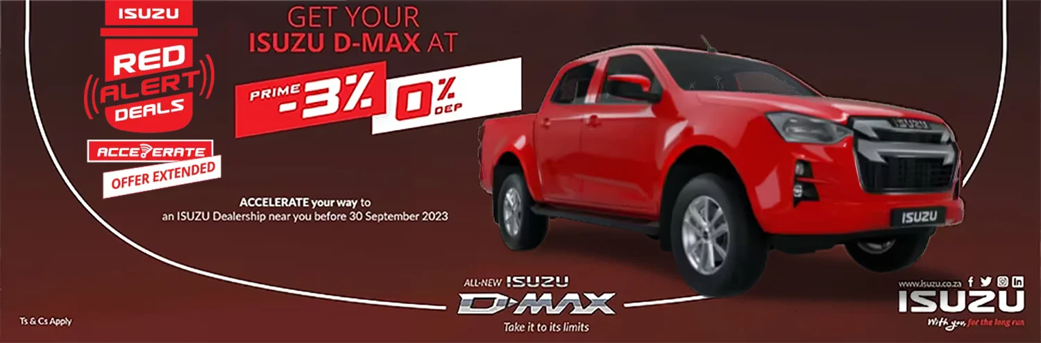 cmh isuzu specials image slider