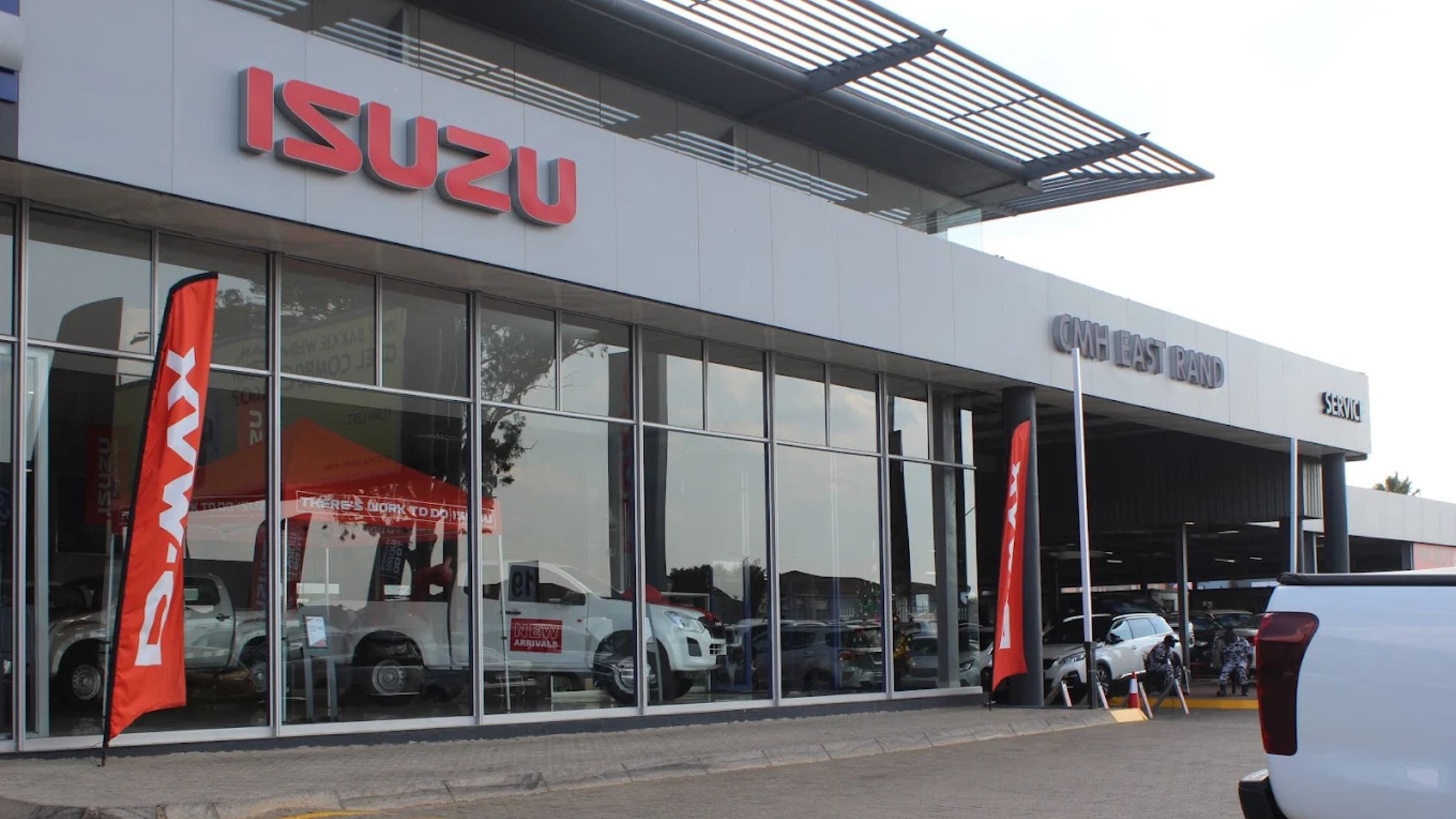 CMH ISUZU EAST RAND FRONT VIEW