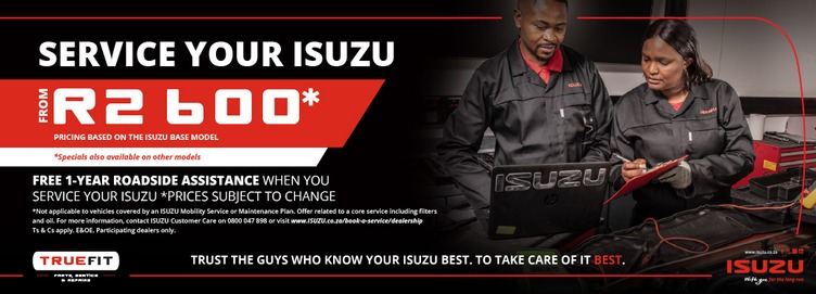 Isuzu parts and service
