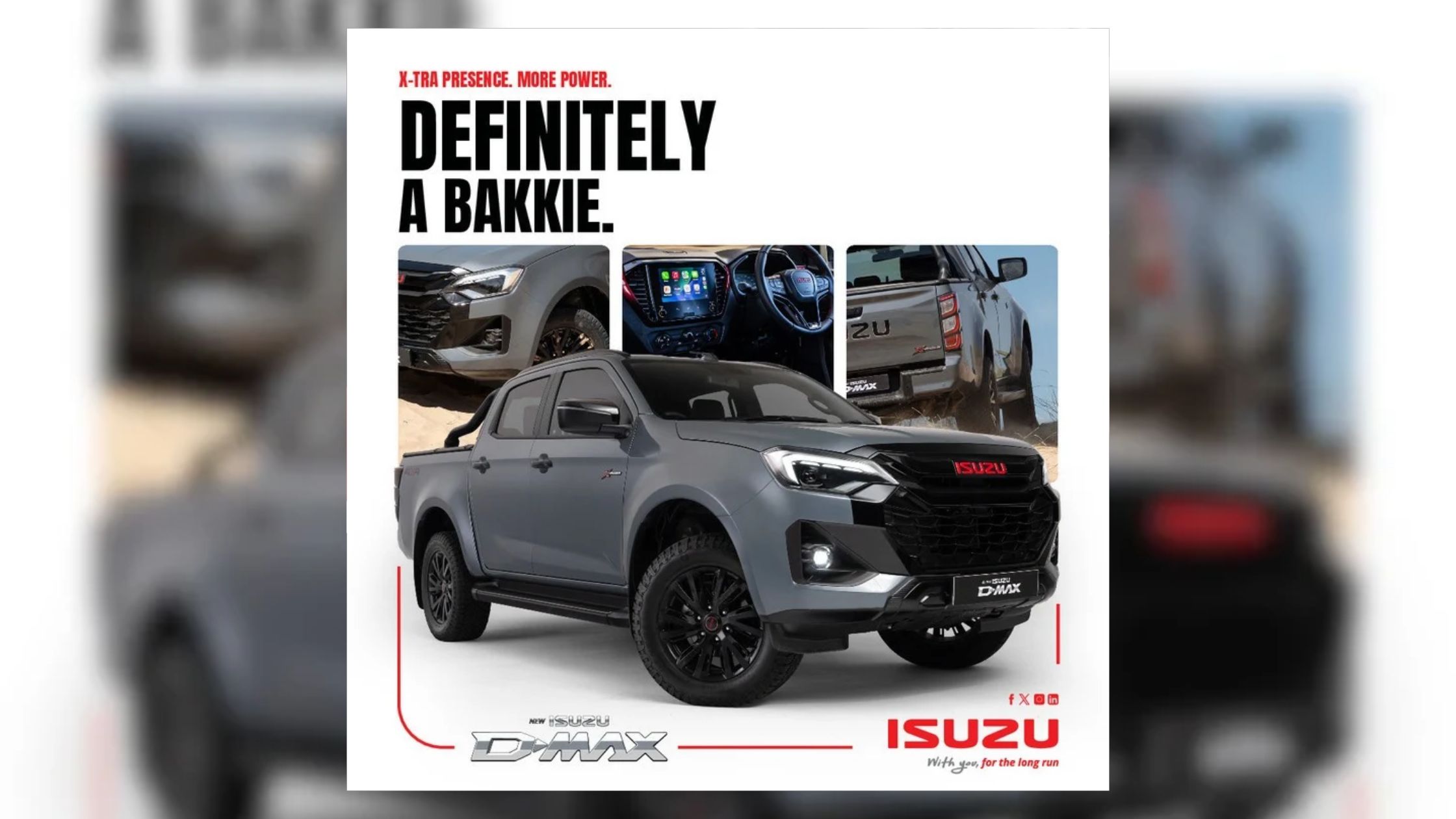 CMH ISUZU EAST RAND DEFINATELY A BAKKIE